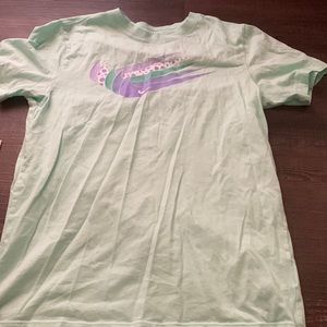 Teal nikelogo shirt